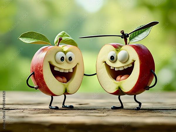 Apples - Apple Juice — Adobe Stock 951869321