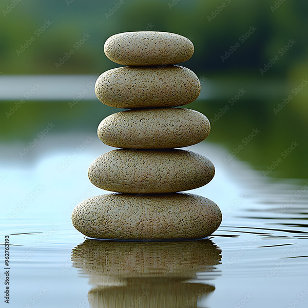 Zen - Relaxation - Meditative — Adobe Stock 962763193