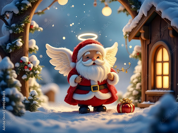 Santas — Adobe Stock 992445613