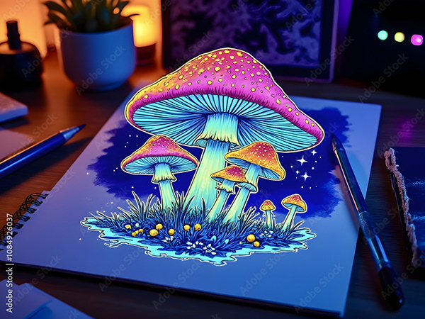 Mushroom Collection — Adobe Stock 1084926037