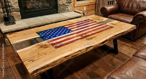 USA Red White Blue Collection — Adobe Stock 1834796491