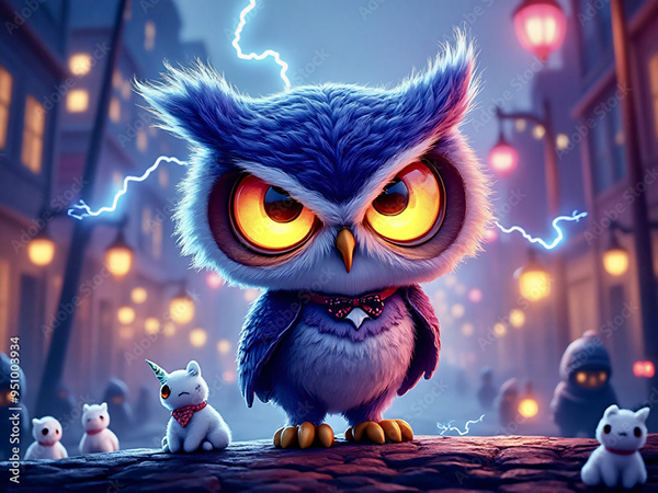 Owls — Adobe Stock 951003934