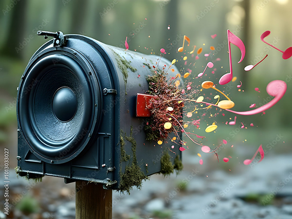 Speakers Music Audio Subwoofers — Adobe Stock 1013033027