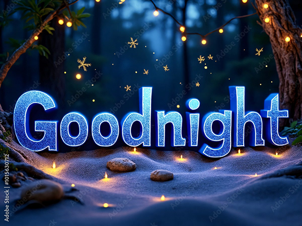 3D Block Letters - Typography — Adobe Stock 1015630712