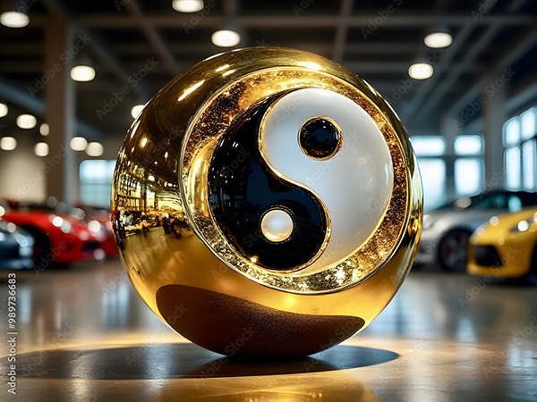 Yin Yangs — Adobe Stock 989736683