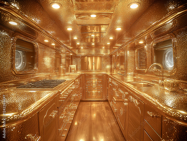 Luxury Kitchen Countertops — Adobe Stock 1242265697