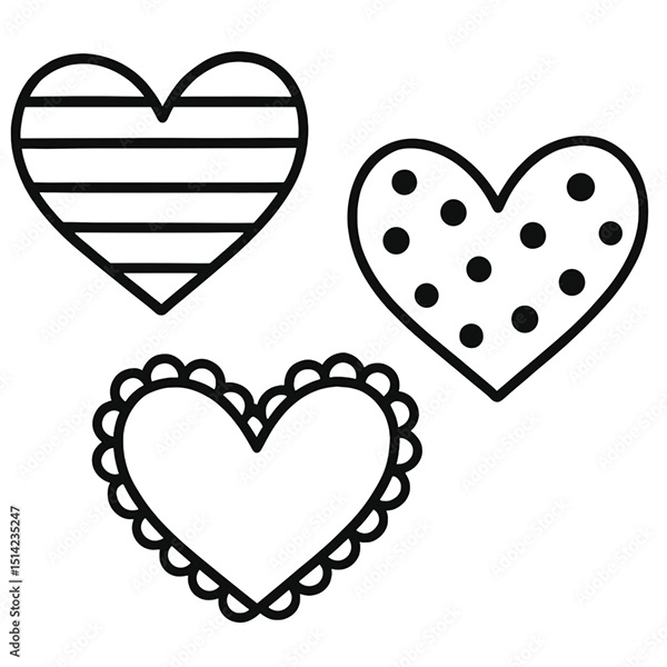 Hearts - Love - Valentine’s — Adobe Stock 1514235247