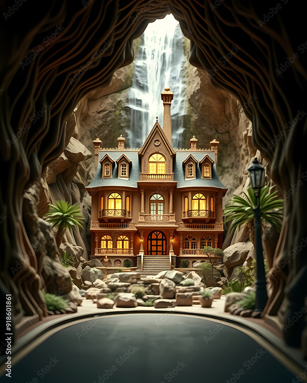 Mansion - Houses - Homes — Adobe Stock 918601861