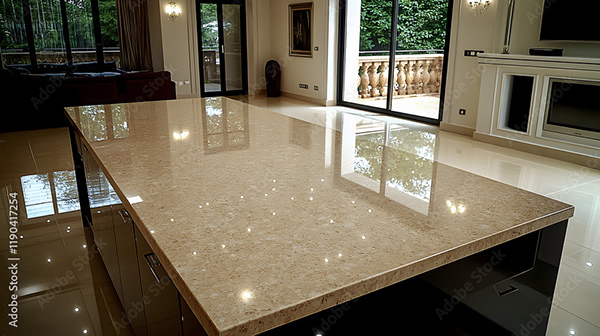 Luxury Kitchen Countertops — Adobe Stock 1190417254