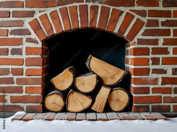 Firewood Collection - Logs — Adobe Stock 1014546533