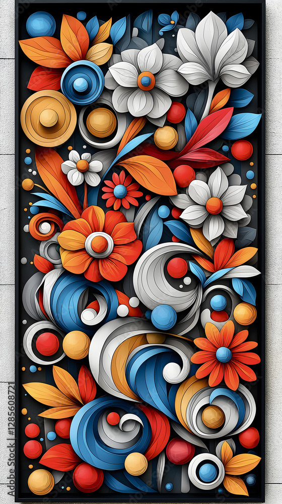 Floral - Flowers — Adobe Stock 1285608721