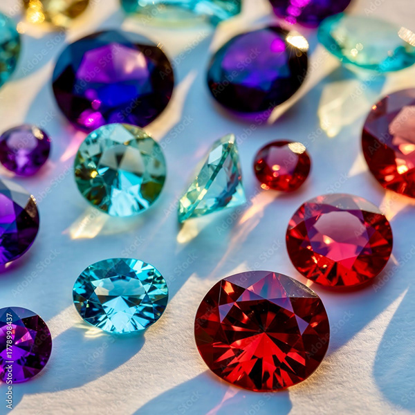 Gemstones Collection — Adobe Stock 1778998437