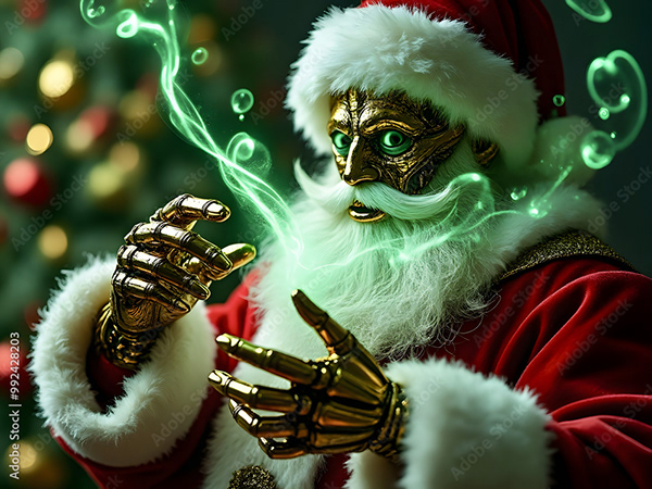Christmas - Santas - Elves — Adobe Stock 992428203
