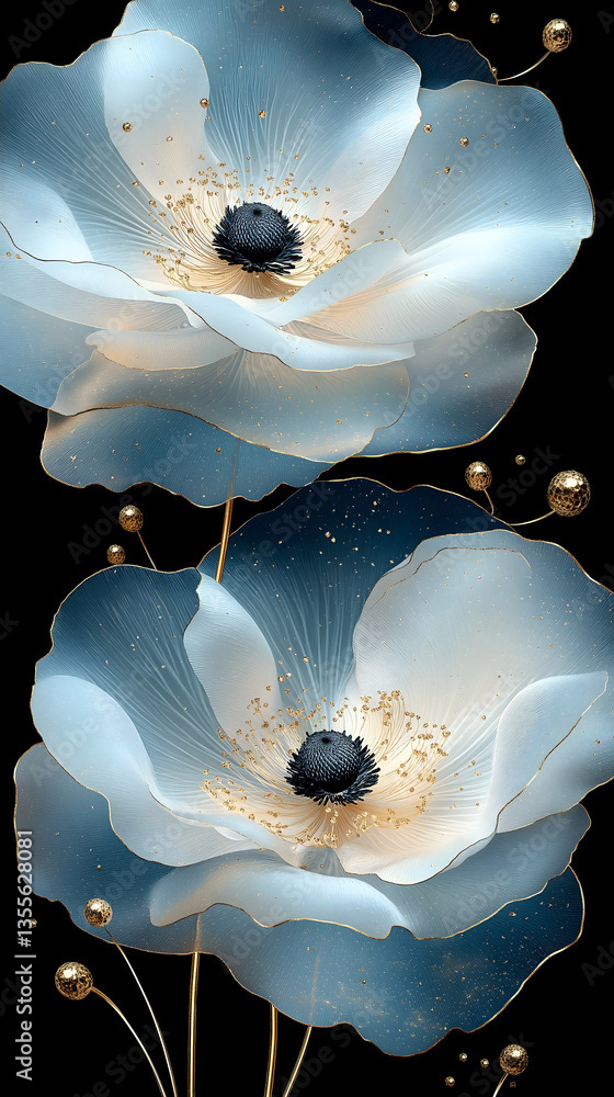 Floral - Flowers — Adobe Stock 1355628081
