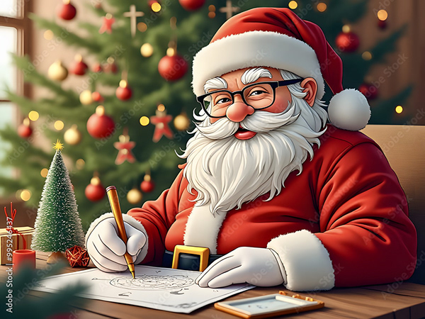 Christmas - Santas - Elves — Adobe Stock 995246437