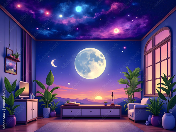 Moons Collection — Adobe Stock 1108544693