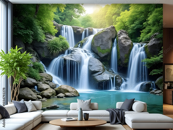 Waterfalls Collection — Adobe Stock 1034792278