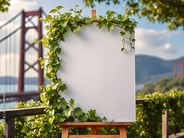 Blank Canvas — Adobe Stock 957867344