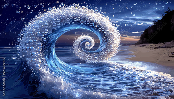 Ocean Waves Collection — Adobe Stock 923209105