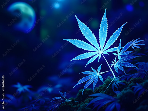 Weed Cannabis MJ Collection — Adobe Stock 1126174669