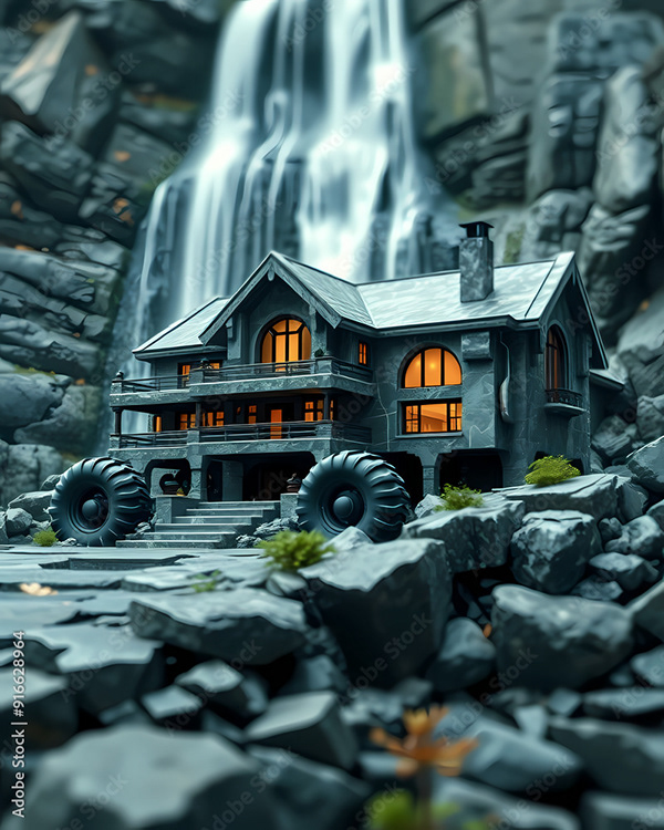 Mansion - Houses - Homes — Adobe Stock 916628964