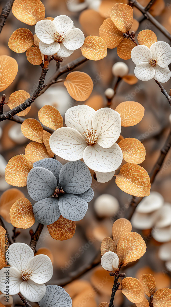 Floral - Flowers — Adobe Stock 1373734291