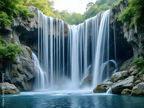 Waterfalls Collection — Adobe Stock 1034793710