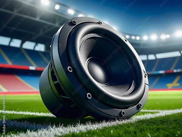 Speakers Music Audio Subwoofers — Adobe Stock 968962514