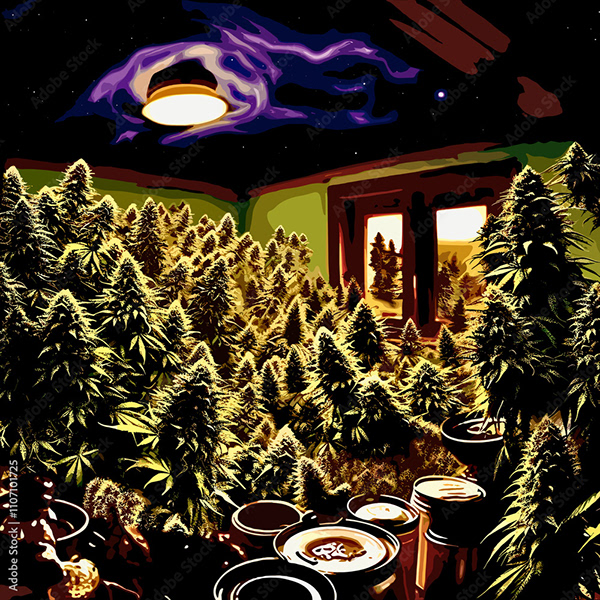Weed Cannabis MJ Collection — Adobe Stock 1107101725