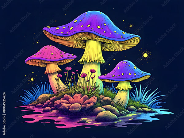 Mushroom Collection — Adobe Stock 1084925424