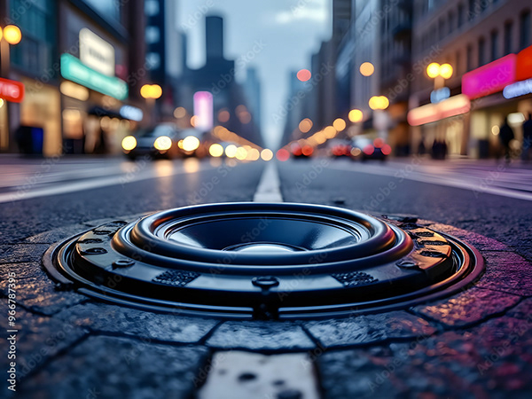 Speakers Music Audio Subwoofers — Adobe Stock 966787395
