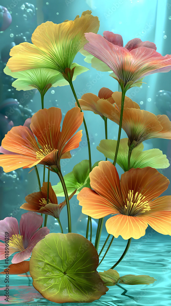 Floral - Flowers — Adobe Stock 1410960219