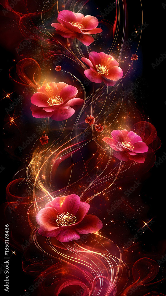 Floral - Flowers — Adobe Stock 1350178436
