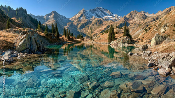Mountains Collection — Adobe Stock 1834796691