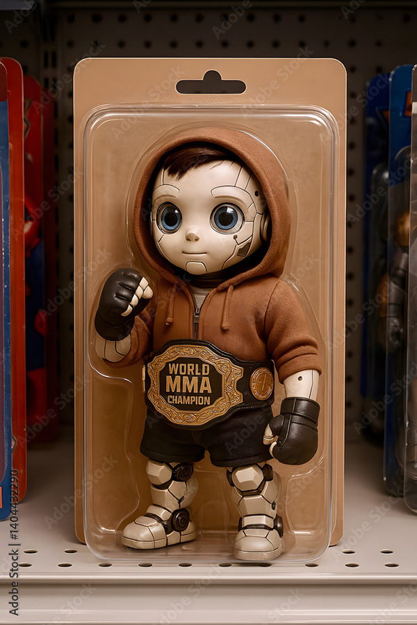 Toys In Packaging Blister Pack — Adobe Stock 1404432290