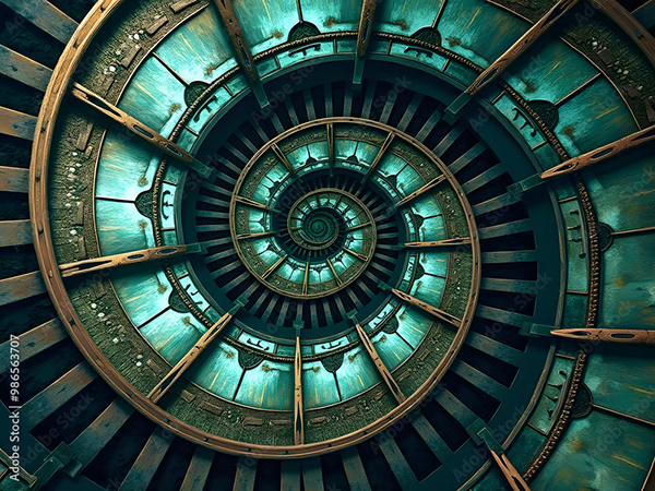 Malachite Stone — Adobe Stock 986563707