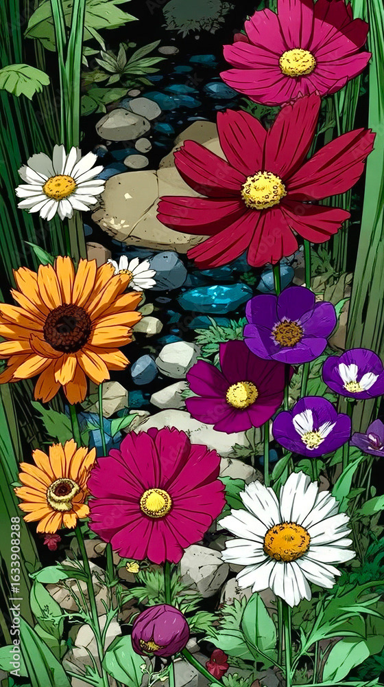 Floral - Flowers — Adobe Stock 1633908288