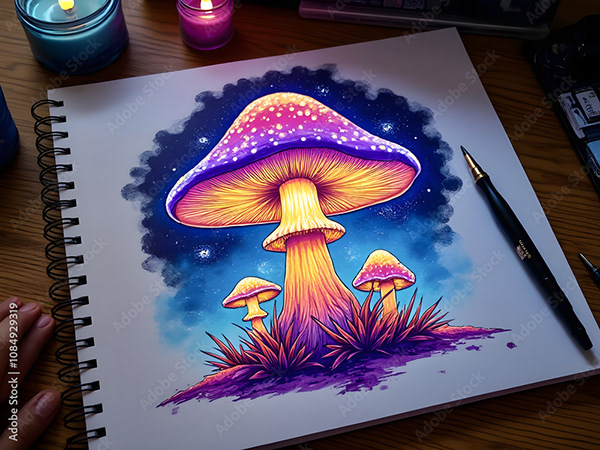 Mushroom Collection — Adobe Stock 1084929319