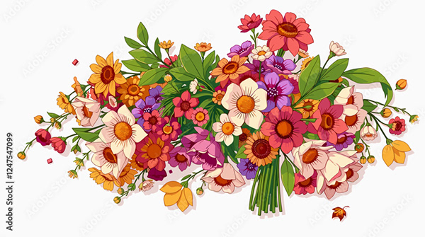 Floral - Flowers — Adobe Stock 1247547099