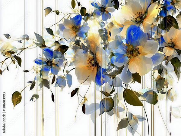 Floral - Flowers — Adobe Stock 1106813993