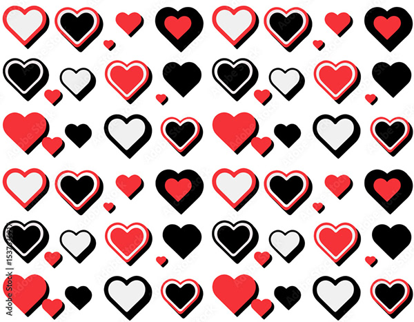 Hearts - Love - Valentine’s — Adobe Stock 1537635217