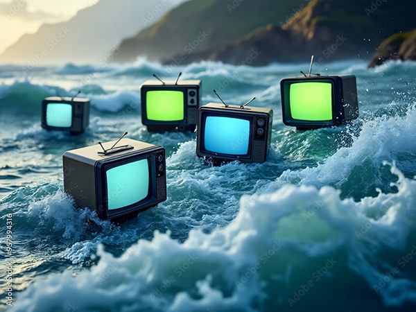 Television TV Collection — Adobe Stock 957994316