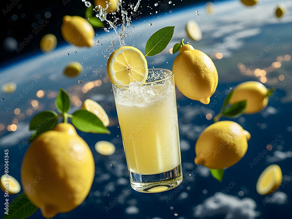 Lemon Lime Characters — Adobe Stock 980061345