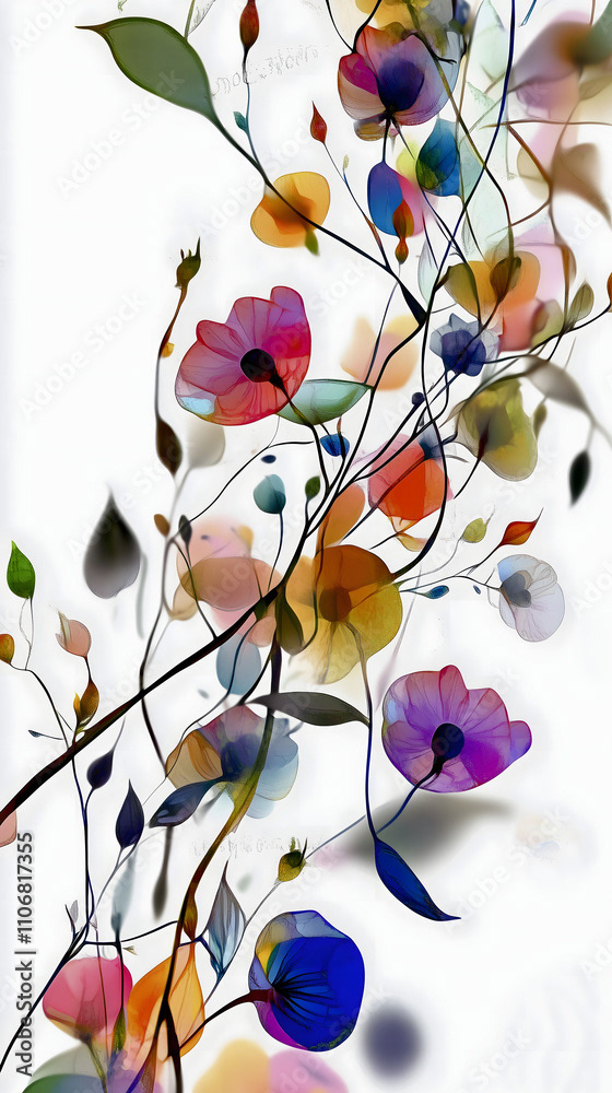 Floral - Flowers — Adobe Stock 1106817355
