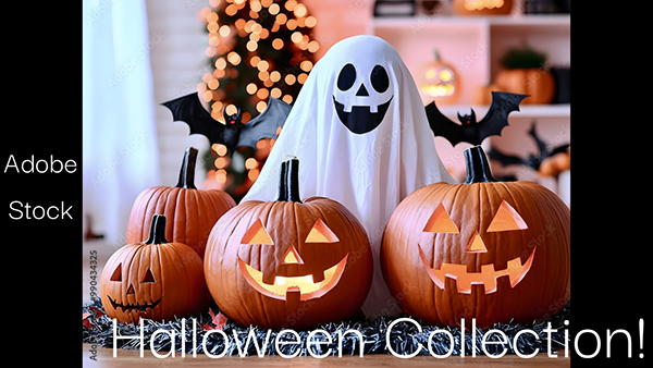 Visit My Adobe Stock Portfolio Halloween Collection! artwork 1