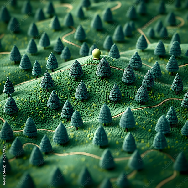 Trees Collections — Adobe Stock 962779375