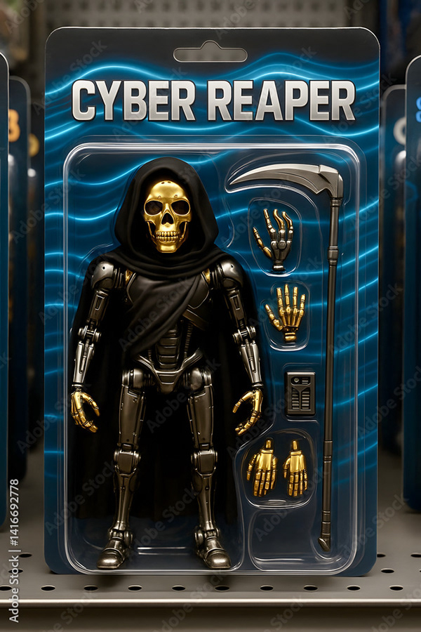 Toys In Packaging Blister Pack — Adobe Stock 1416692778