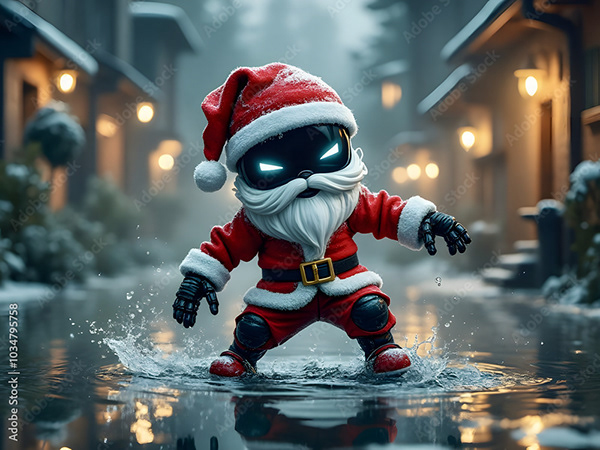 Christmas - Santas - Elves — Adobe Stock 1034795758