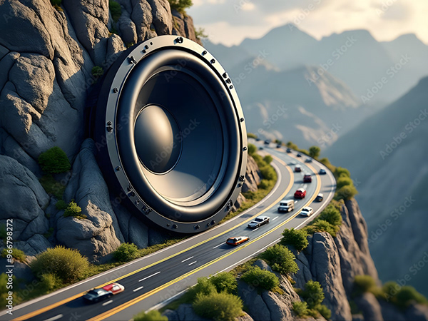 Speakers Music Audio Subwoofers — Adobe Stock 966798272