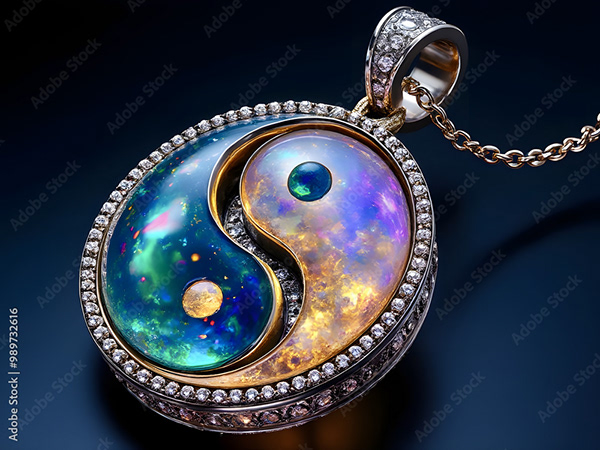 Yin Yangs — Adobe Stock 989732616